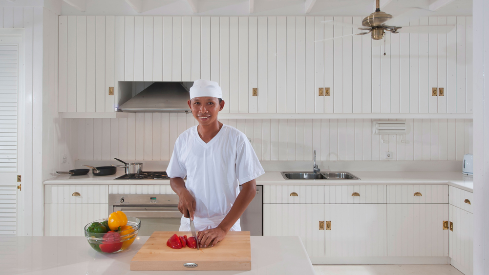 Villa Lulito - Gusti our beautiful chef